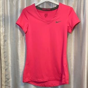 Nike Pro dri fit v-neck